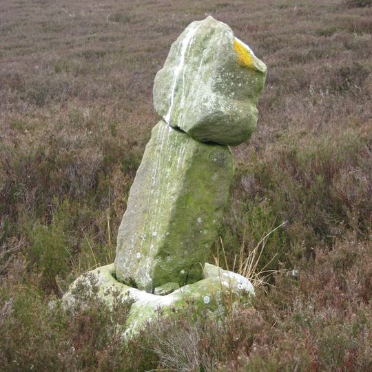 Roppa South Cross on Carr Cote Ridge 1100m WSW of Piethorn