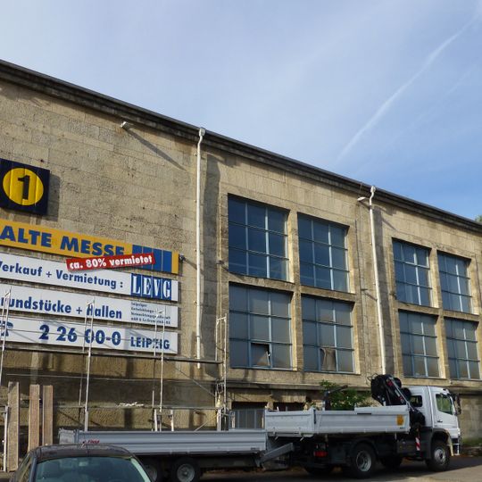 Hallen 1, 2 und 3 der Leipziger Messe Prager Straße 200