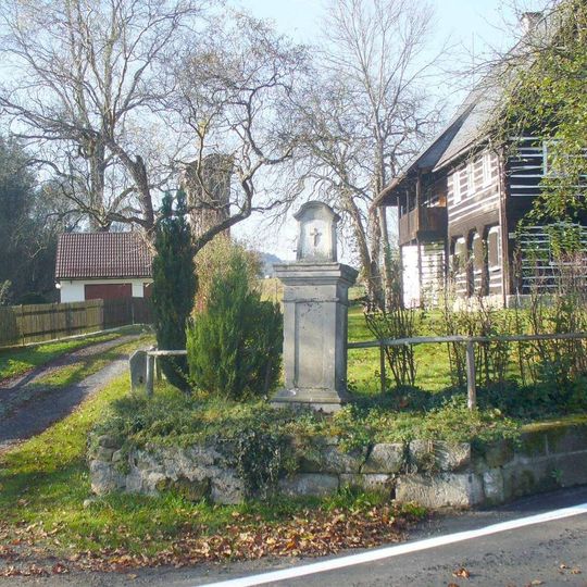 Kříž u domu 23 v Nové Olešce