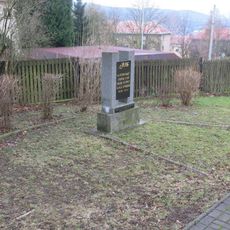 Pomník osvobození v Bělehradské ulici v Ústí nad Labem