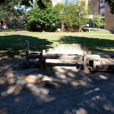 Play fountain playground Brünnen Acherli