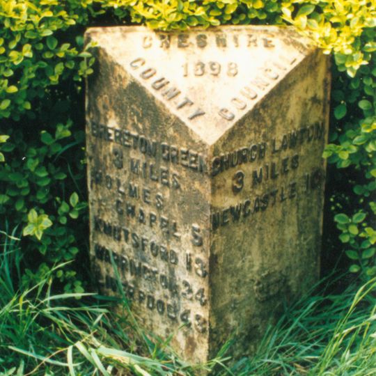 Milepost, School Farm
