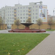 Kašna na náměstí Osvoboditelů v Opavě