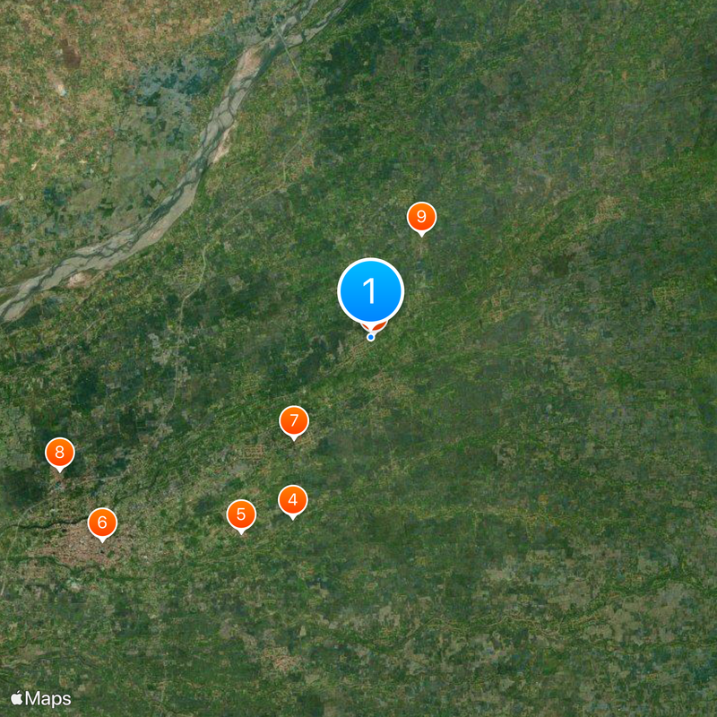 Suryanar Kovil Mappa