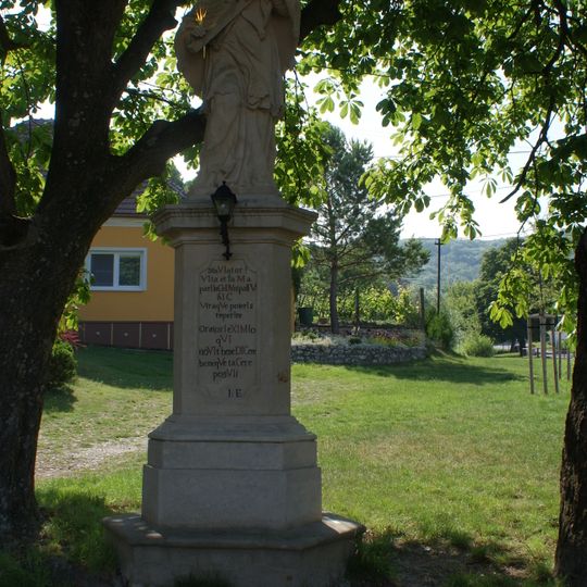 Statue of Saint John of Nepomuk in Perná