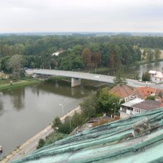 Most Pražské ulice přes Labe v Poděbradech