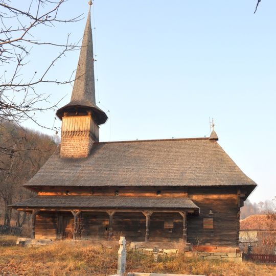 Wooden church of the Archangels in Racâș, Sălaj