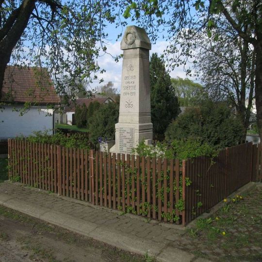 Pomník padlým v Metánově