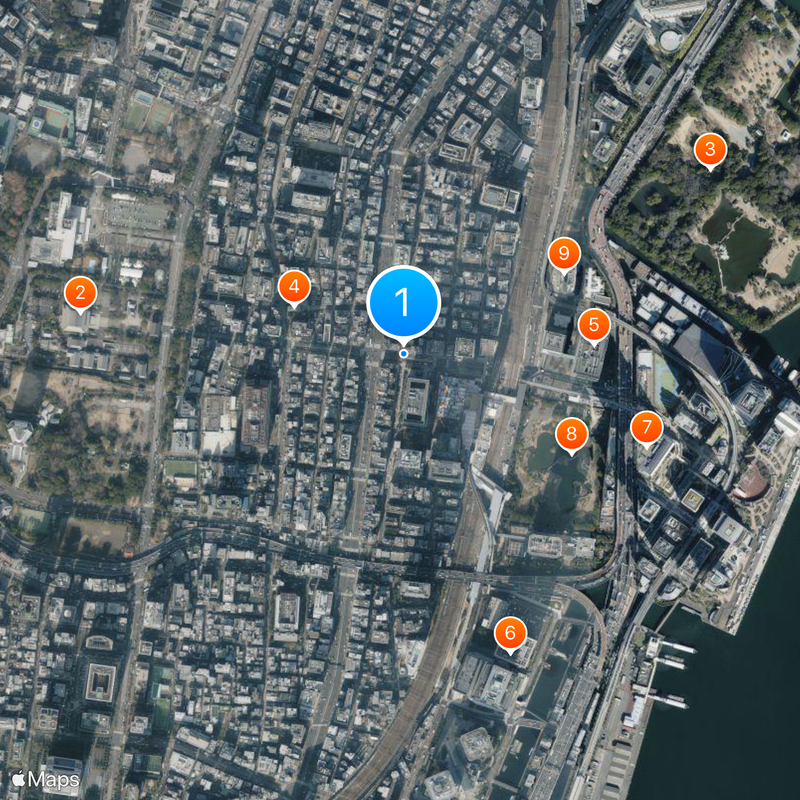 Daimon Station Map