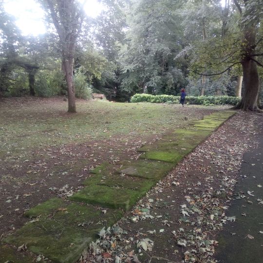 Early Memorials In Graveyard Of Moravian Church Gracehill