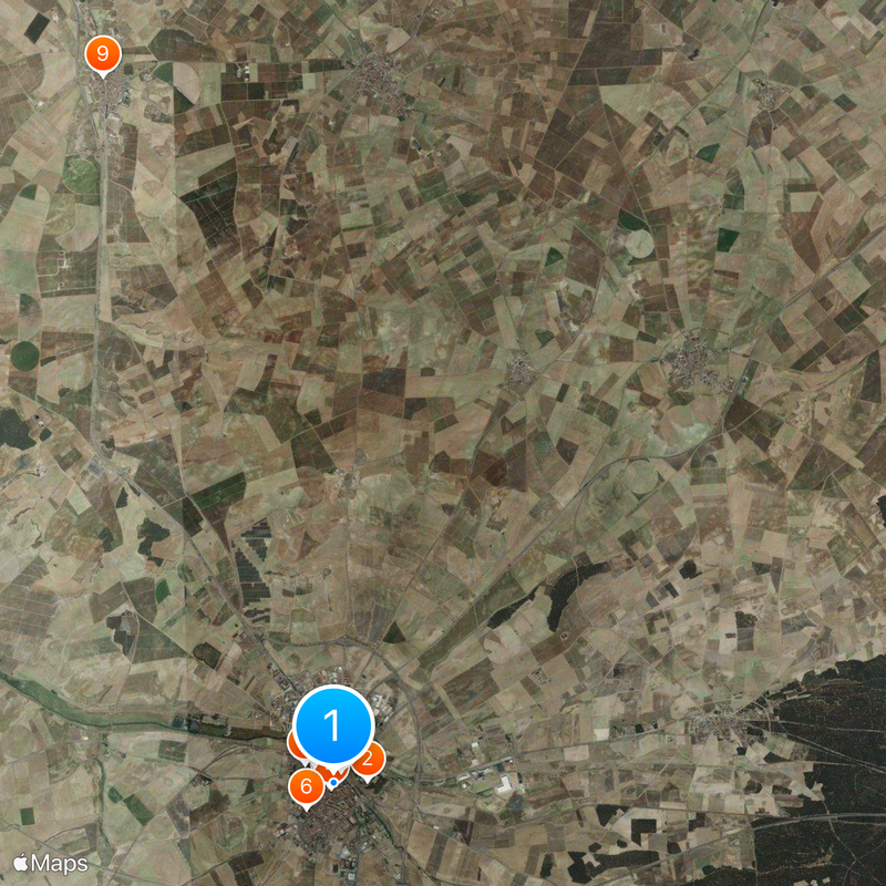 Medina del Campo Mapa