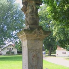 Statue of Holy Trinity in Vesec u Sobotky