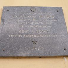 Meštiansky dom, tabuľa pamätná