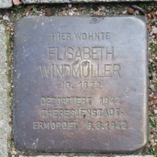 Stolperstein dedicated to Elisabeth Windmüller