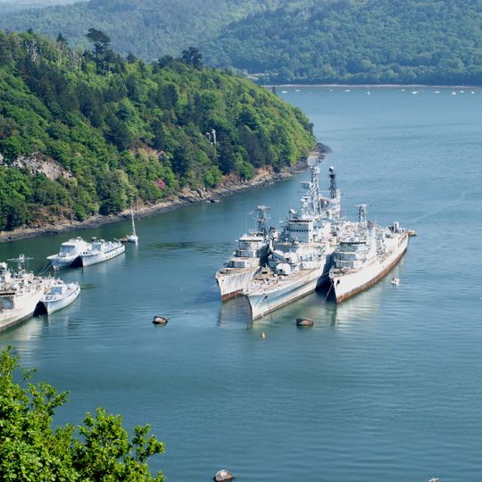 Ship graveyard of Landévennec