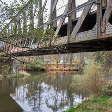 Železniční most přes Ohři v Lokti