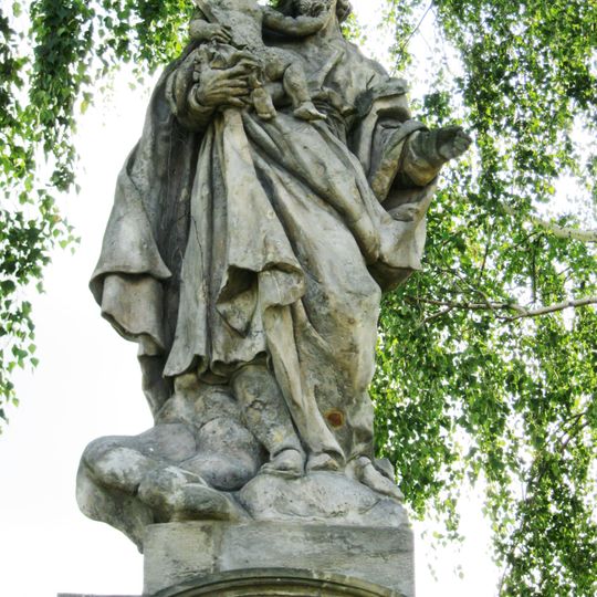 Sousoší svatého Josefa u Dubu nad Moravou