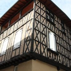 Maison en pans de bois, rue du Pont