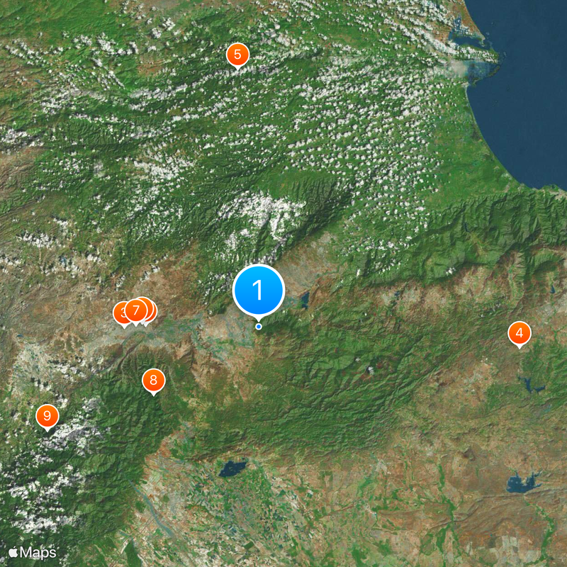 Cerro María Lionza Natural Monument Mapa
