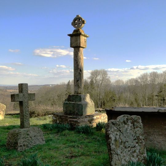 Churchyard cross in St James's churchyard