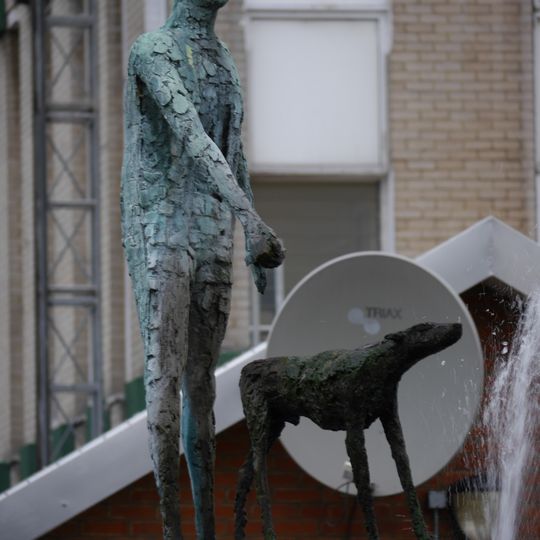 Blind Beggar and His Dog