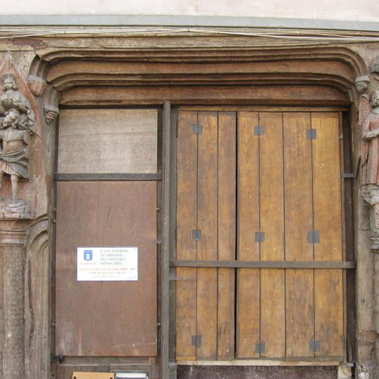 Maison à pan de bois