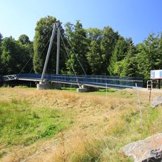 Hängebrücke über die Zwickauer Mulde Wolkenburg-Kaufungen