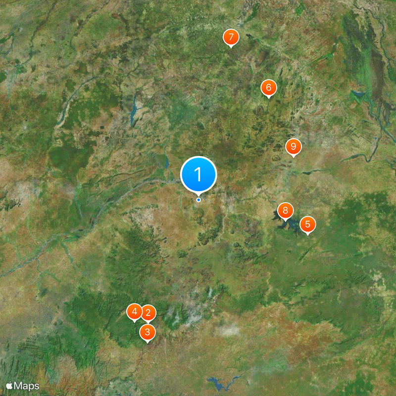 American University of Nigeria Map