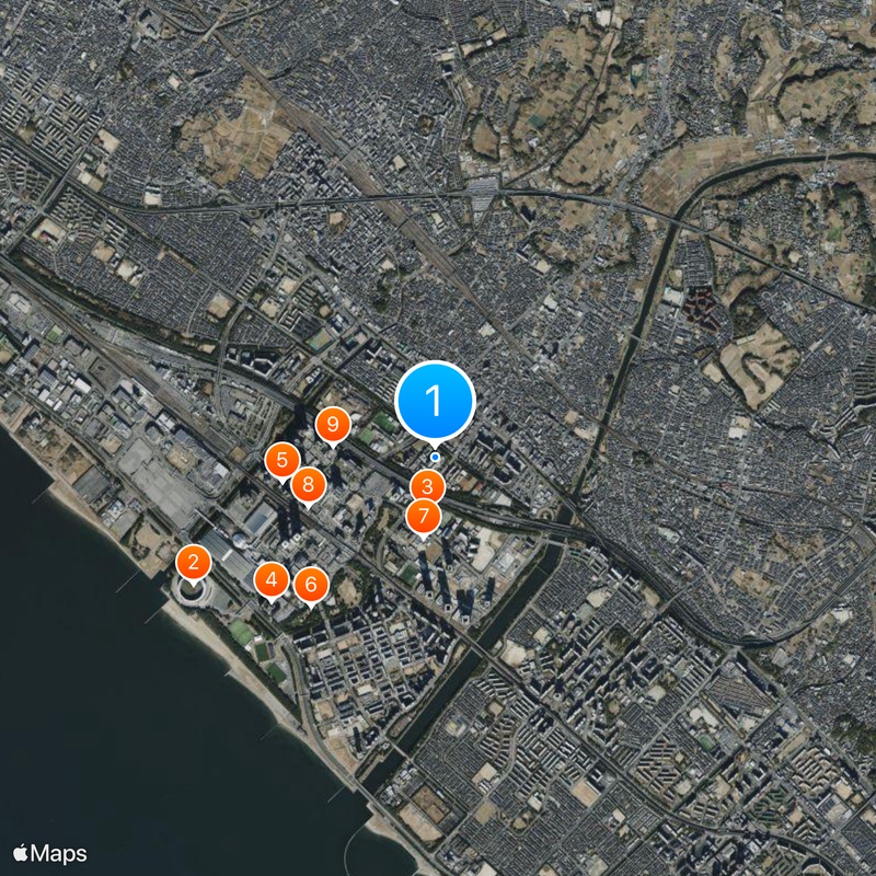 The Open University of Japan Foundation Map