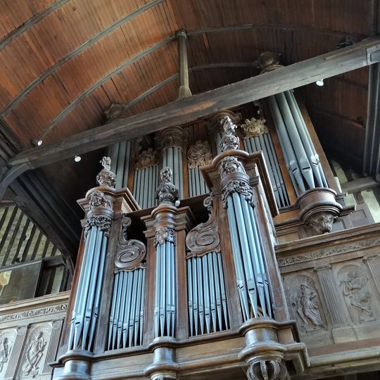Orgue de tribune de l'église Sainte-Catherine de Honfleur