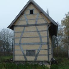 Neubourg Castle: half-timbered farm