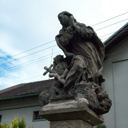 Statue of John of Nepomuk in Terešov