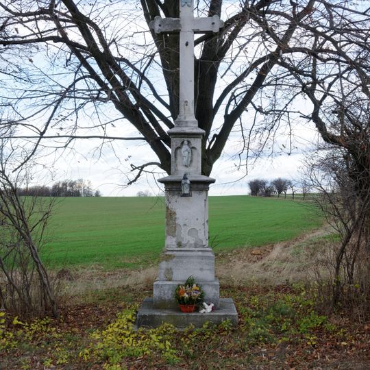 Wayside cross in Dobroslavice
