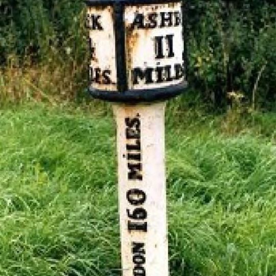 Milepost Leek 4 Miles