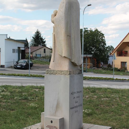 Socha knížete Rostislava v Hradišti