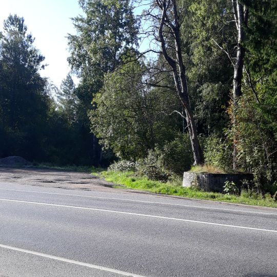 Pillboxes in Chyornaya Rechka village