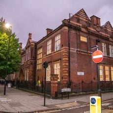 Gates, Piers And Railings At Western Block Of Number 39 (Beaufoy School Technical Block)