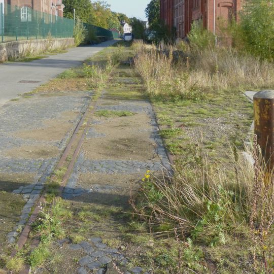 Bremer Woll-Kämmerei, Gleisanlage