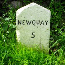 Milestone South Of Tresillian Barton