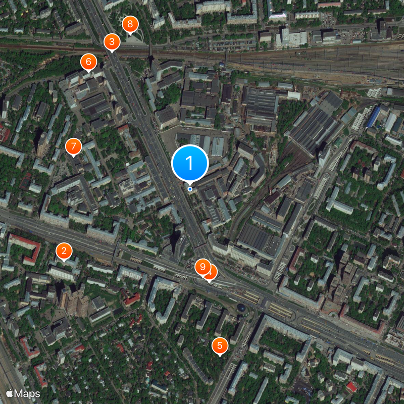 Moscow Technological Institute Map