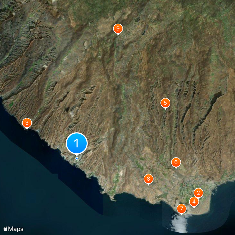 Puerto Rico de Gran Canaria Map