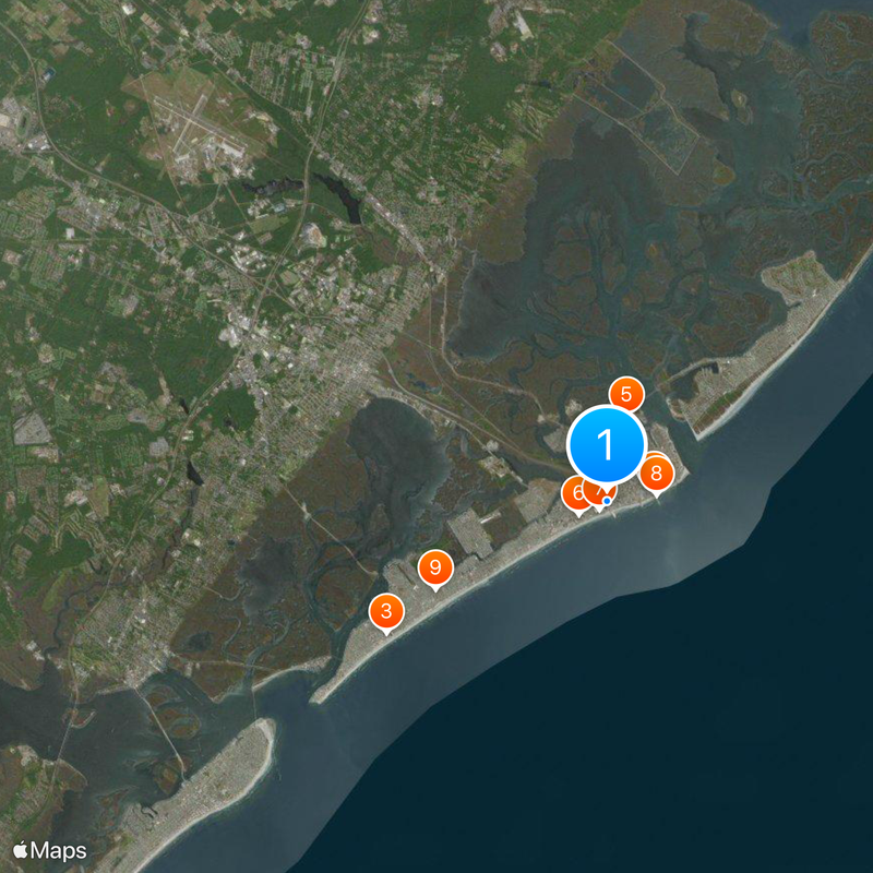 Caesars Atlantic City Map