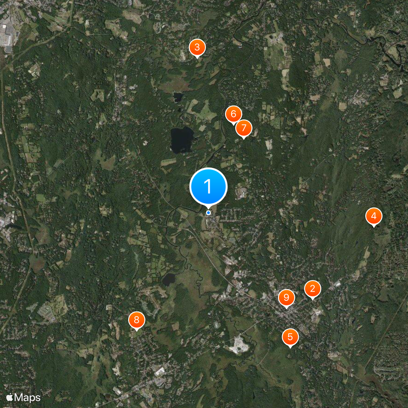 Medfield State Hospital Mapa