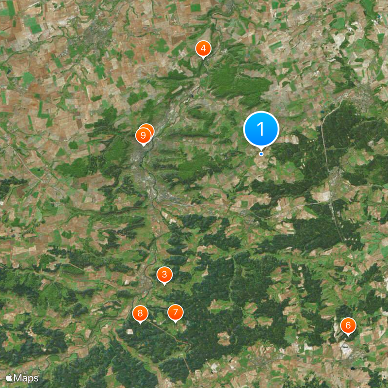 Saale-Holzland-Kreis Map