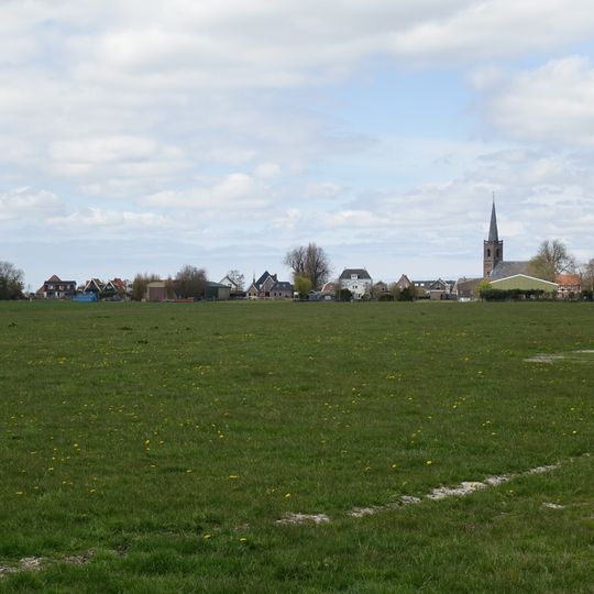 Terrein waarin sporen van bewoning