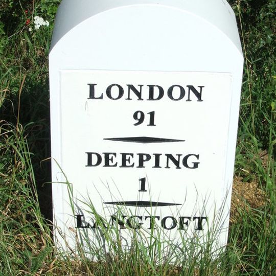 Milestone South Of Junction With Meadow Road