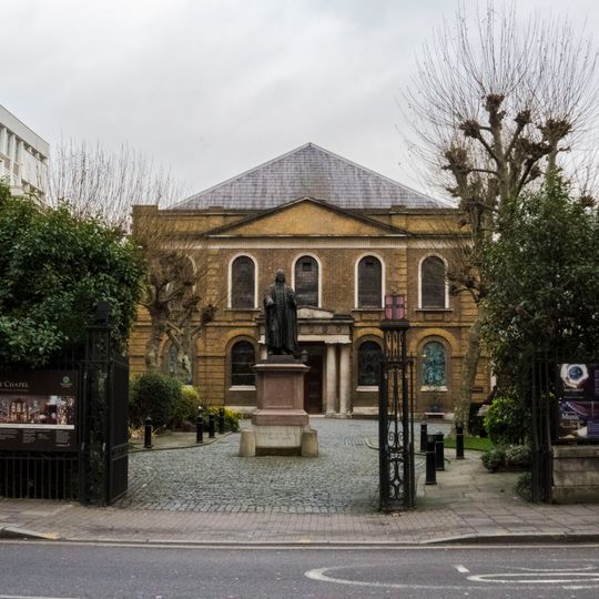 Entrance Gates To Wesley's Chapel