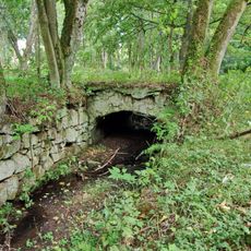 Kamenný mostek v zaniklé obci Smrkovec