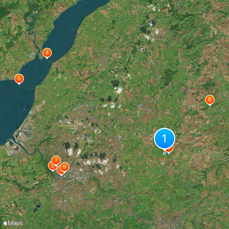 South Gloucestershire Mapa
