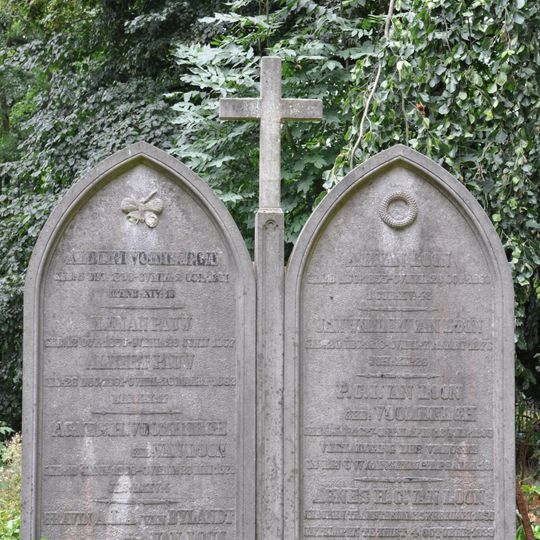 Family grave of Albert Voombergh